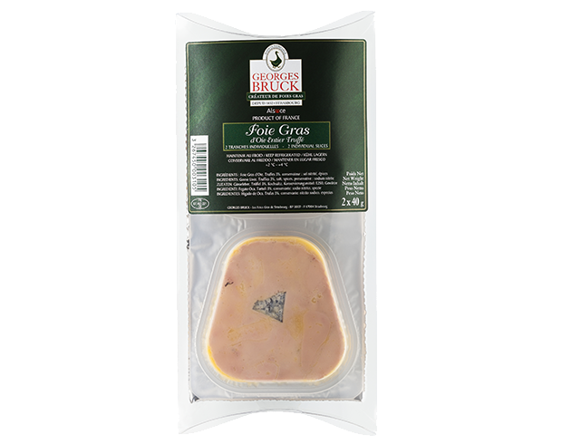 DUO de Foie Gras d Oie Entier Truffé